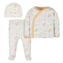 Apparel & Accessories Gerber Childrenswear - Take Me Home 3 Pc Set