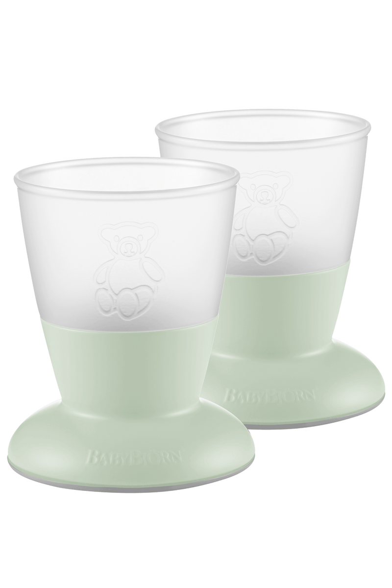 Baby Bjorn - Gobelet pour bébé - Poudre - Lot de 2