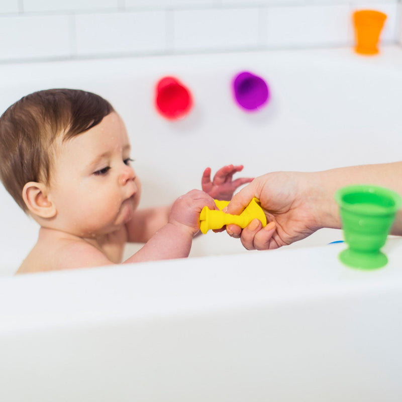 Baby Einstein Stack & Squish Cups Sensory Stacking Toys