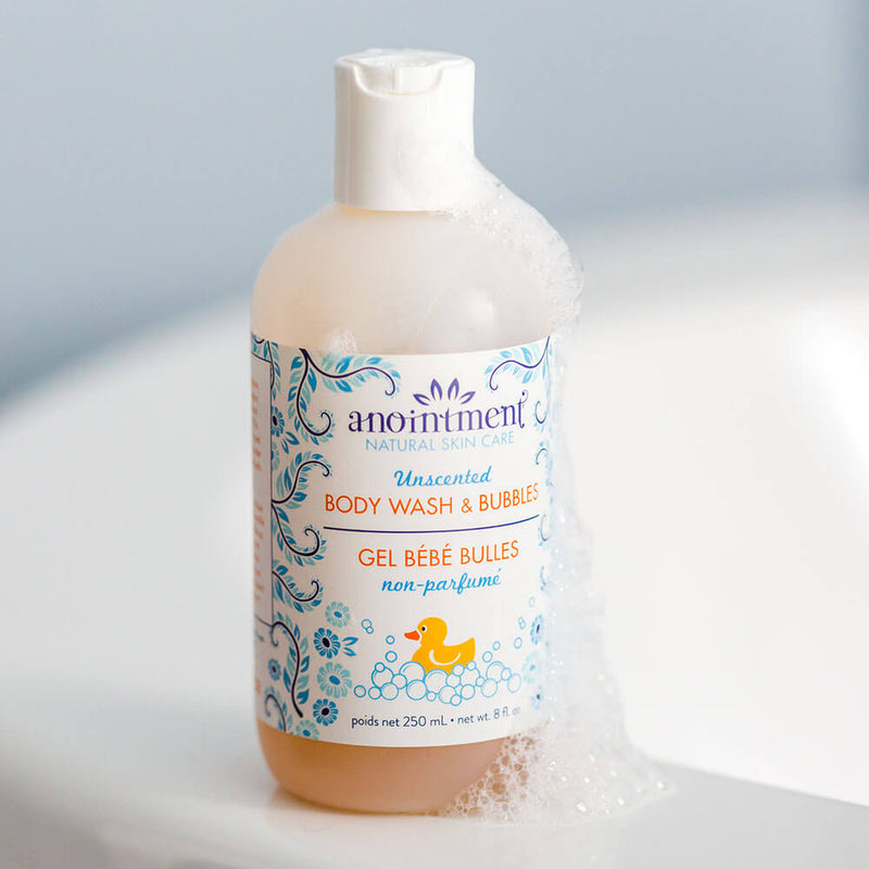 Body Wash & Bubbles Unscented 250ml