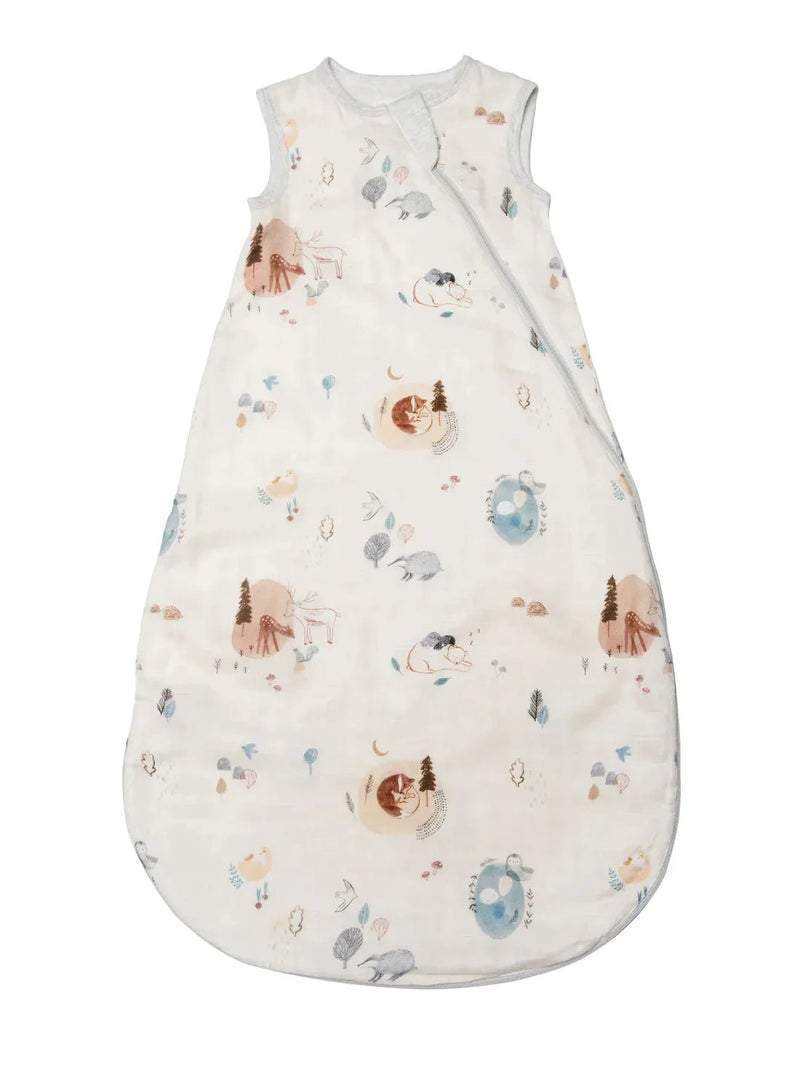 LOULOU LOLLIPOP Sleep Bag Lightweight Cozy Forest