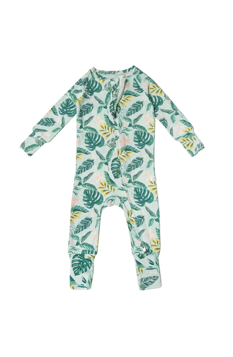 LOULOU LOLLIPOP Sleeper Jungle Leaves