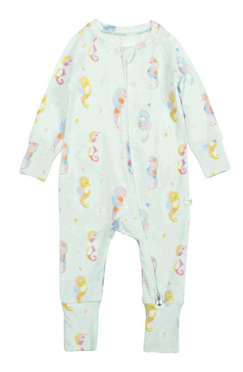 Clothing LOULOU LOLLIPOP - Sleeper Painterly Seahorse