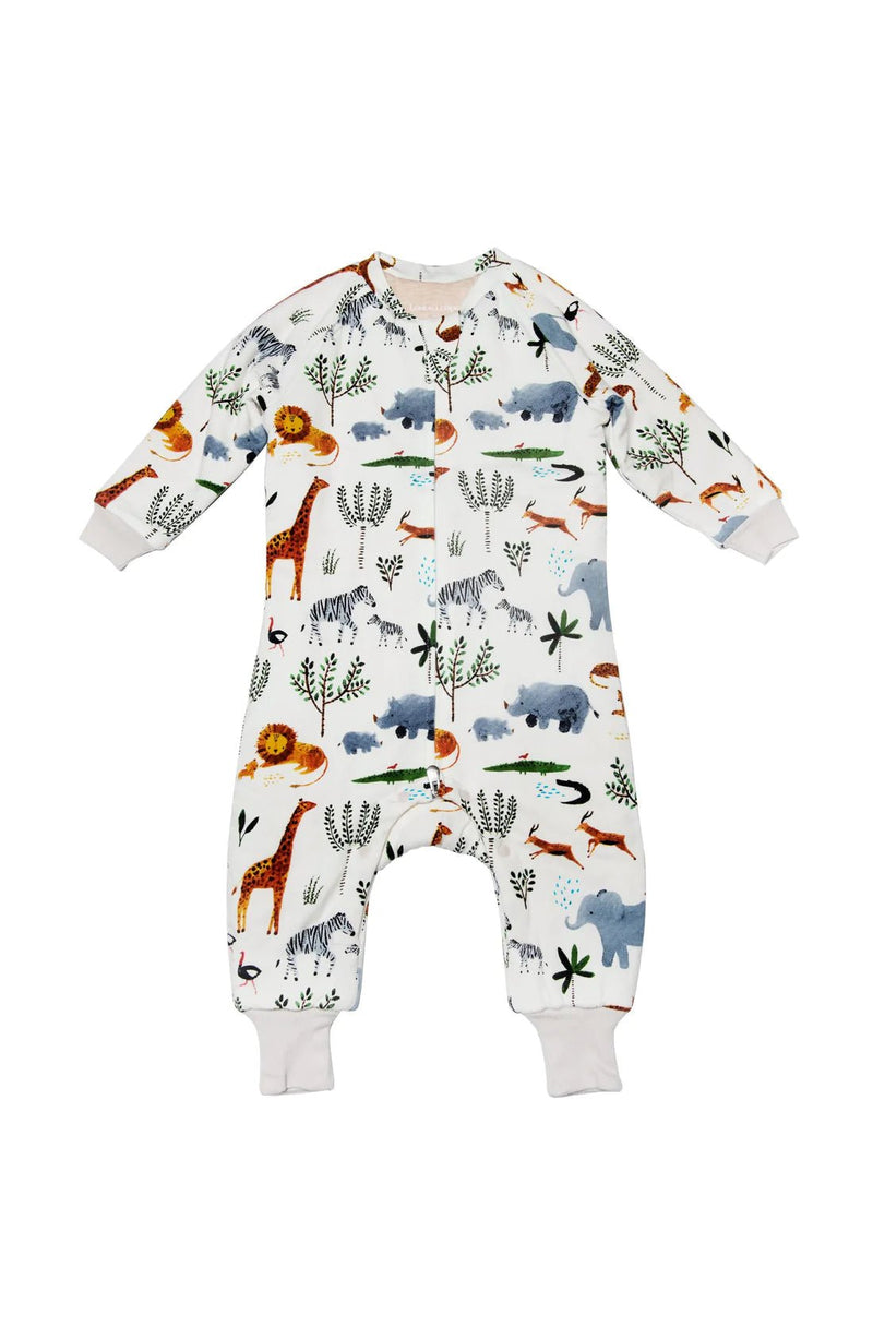 LOULOU LOLLIPOP Sleepsuit 2.5 Tog Safari Jungle