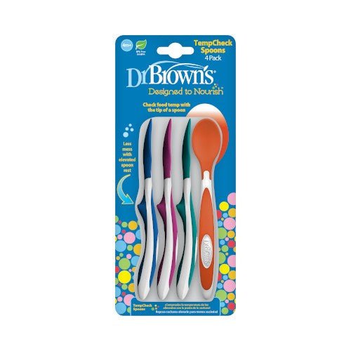 Dr. Brown’s TempCheck Spoons, 4 - Pack