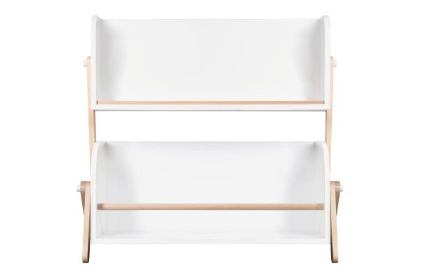 Babyletto Tally Storage Bookshelf White /Washed Natural