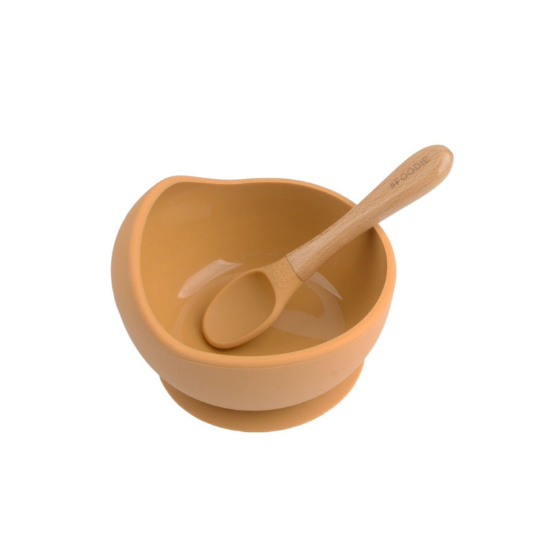 Glitter & Spice Silicone Bowl + Spoon