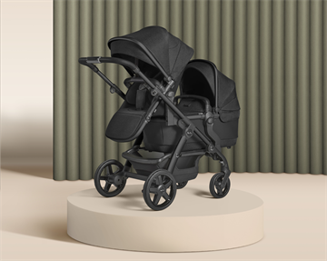 Single to outlet double stroller canada