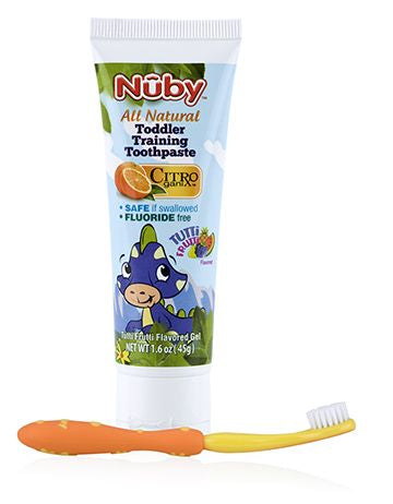 Dentifrice pour tout-petits avec brosse à dents