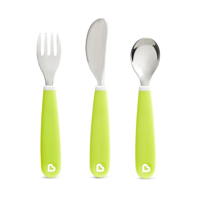 Munchkin Splash Toddler Fork, Knife & Spoon Set