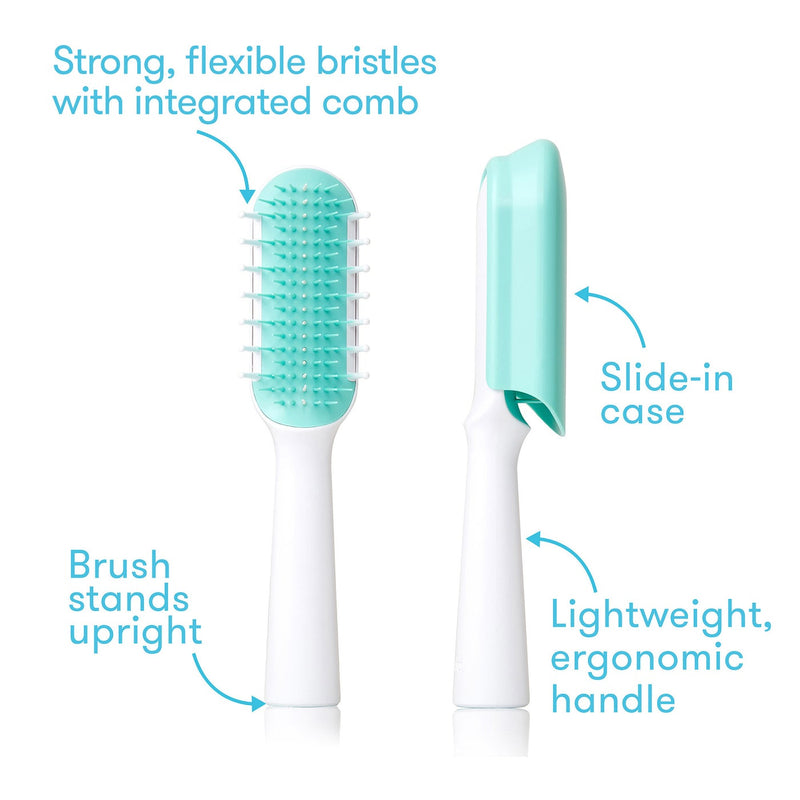 Brosse démêlante pour cheveux épais ou bouclés ANGLAIS UNIQUEMENT