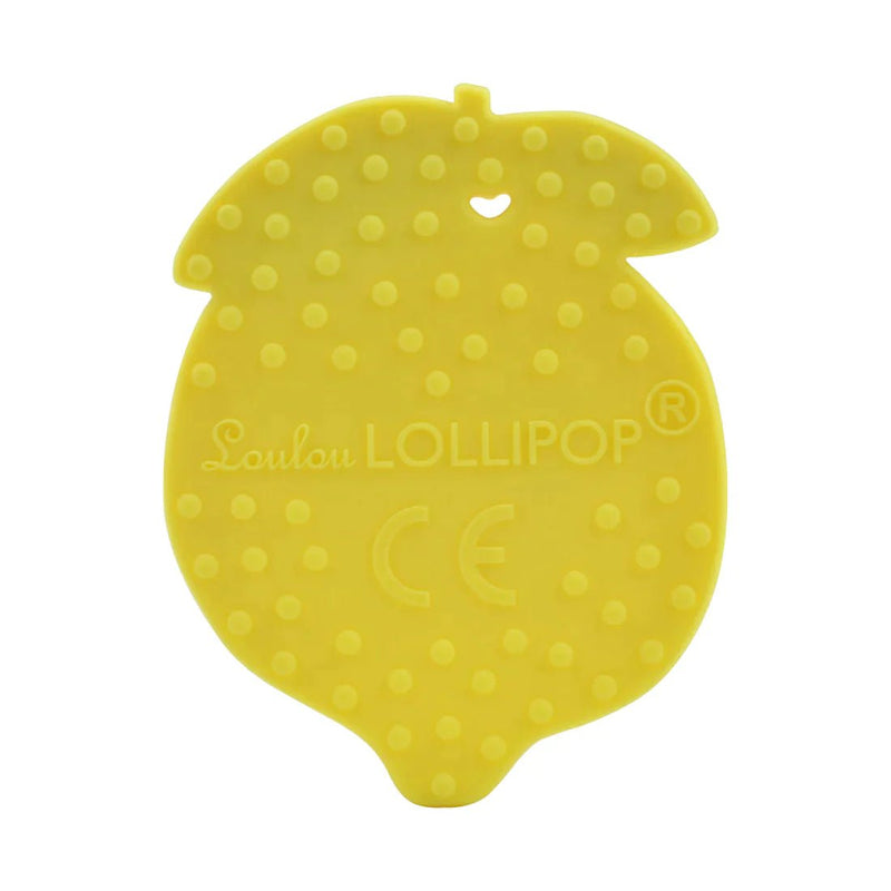 Pacifiers & Teethers LOULOU LOLLIPOP - Silicone Teether Lemon