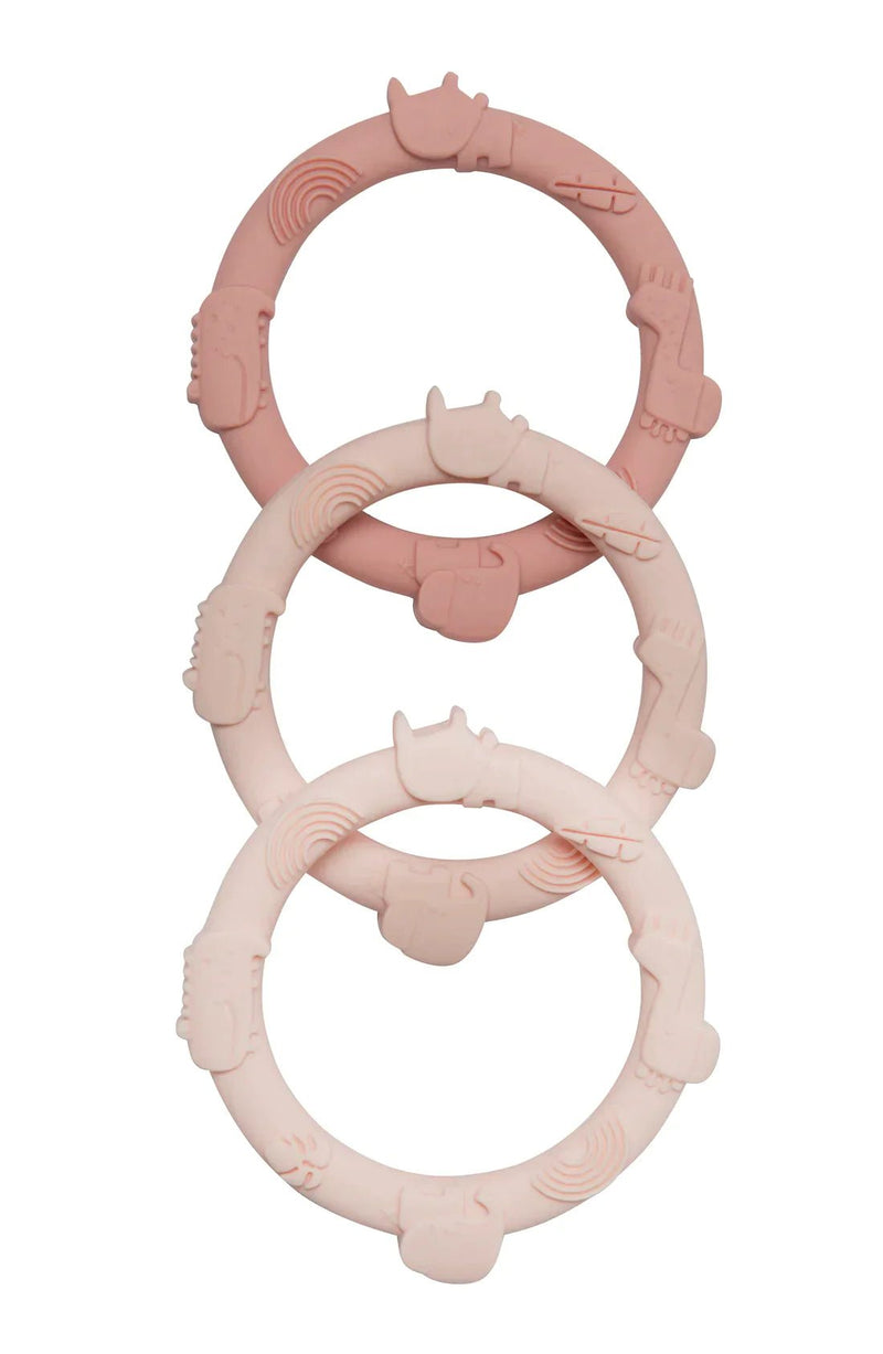 Pacifiers & Teethers LOULOU LOLLIPOP - Wild Teething Ring Set