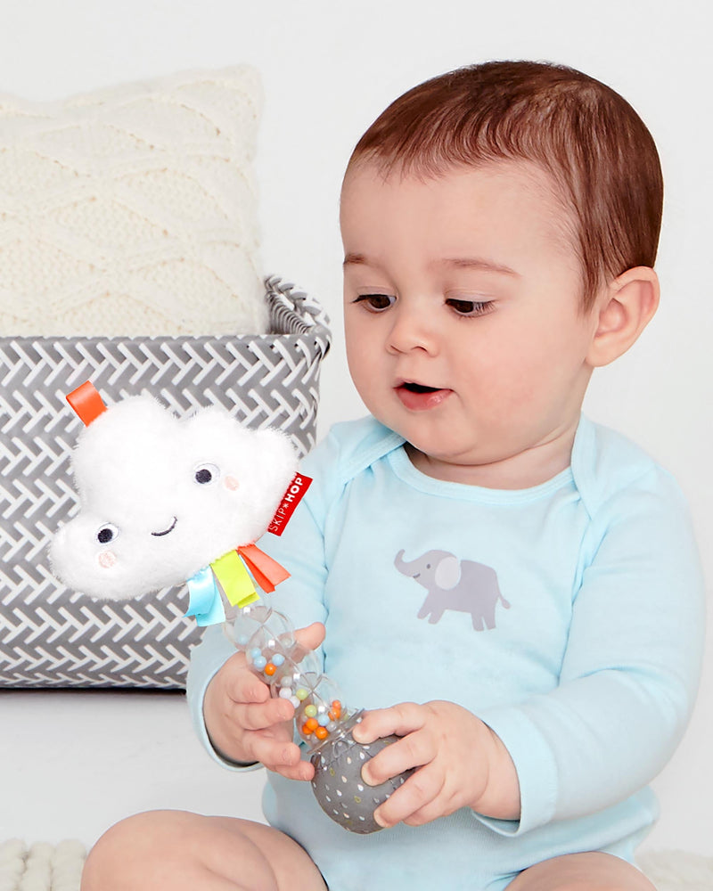 Pacifiers & Teethers Skip Hop - Silver Lining Cloud Rainstick Rattle