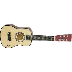 Guitare en bois naturel